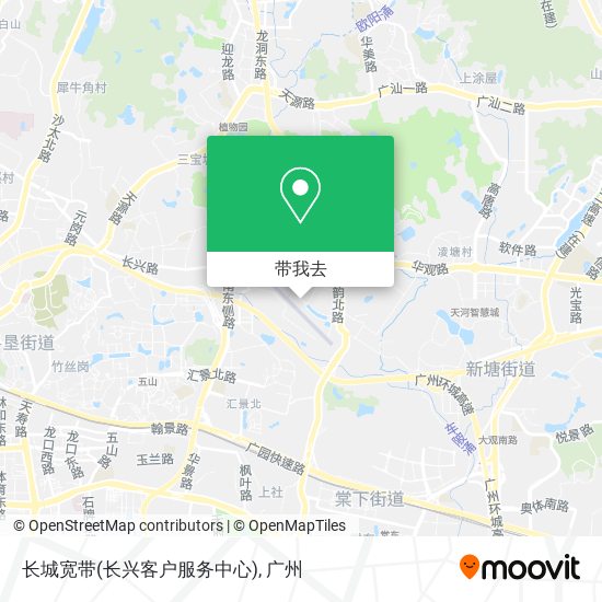 长城宽带(长兴客户服务中心)地图