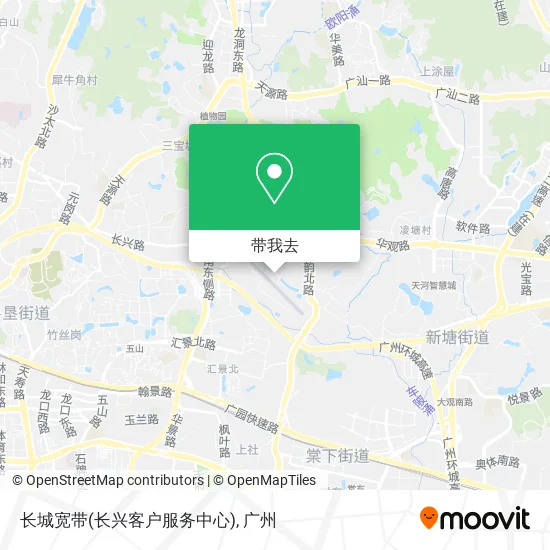 长城宽带(长兴客户服务中心)地图