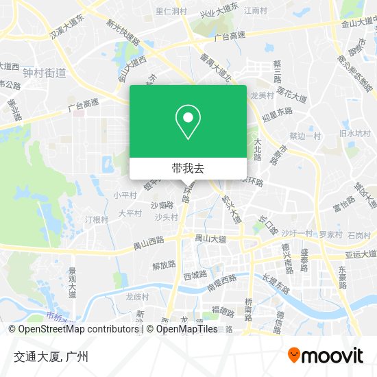 交通大厦地图