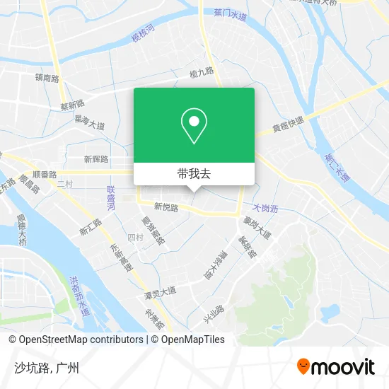 沙坑路地图