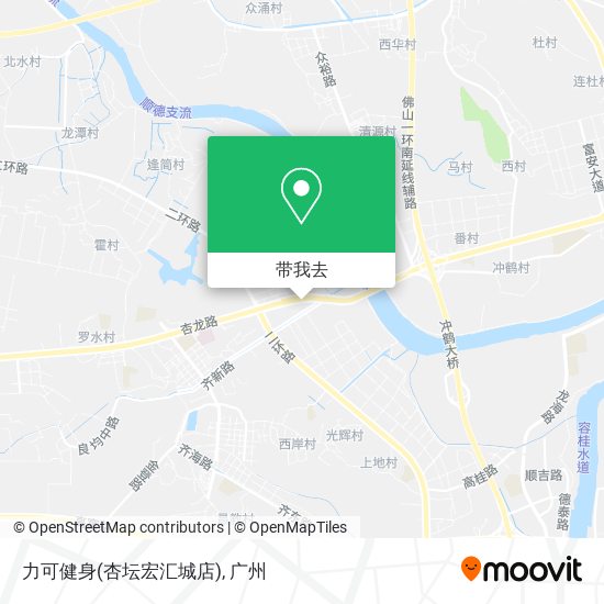 力可健身(杏坛宏汇城店)地图
