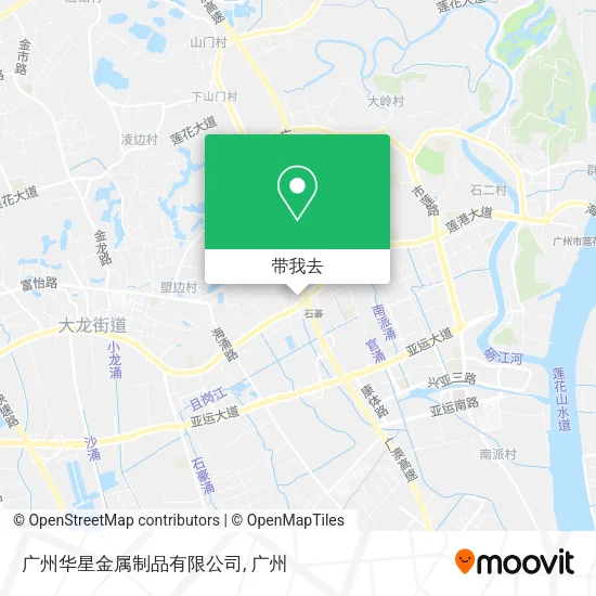 广州华星金属制品有限公司地图