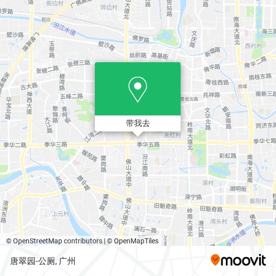 唐翠园-公厕地图