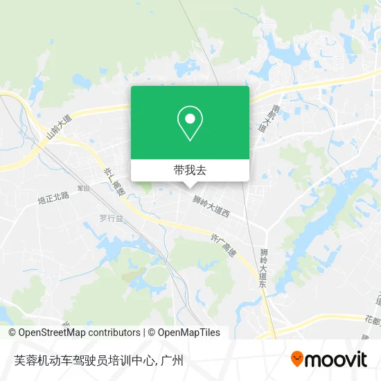 芙蓉机动车驾驶员培训中心地图