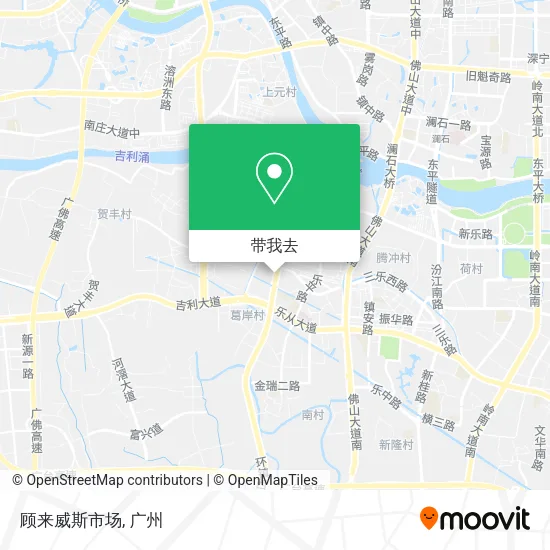 顾来威斯市场地图