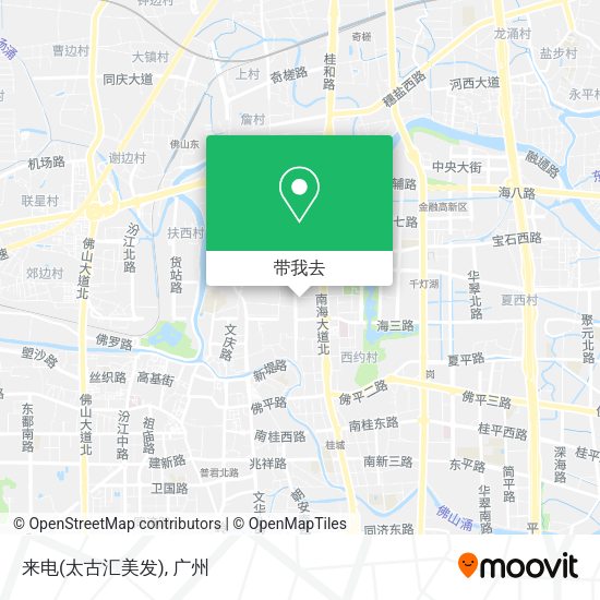 来电(太古汇美发)地图