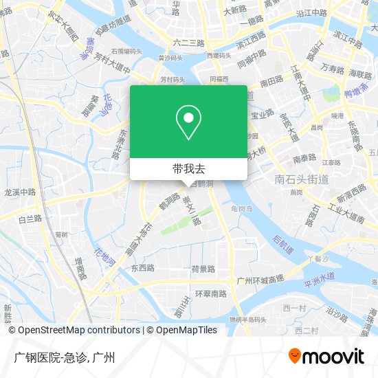 广钢医院-急诊地图
