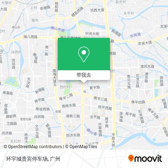 环宇城贵宾停车场地图
