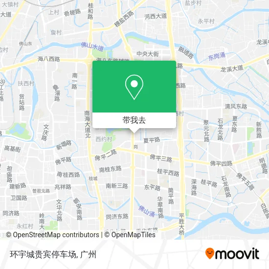 环宇城贵宾停车场地图