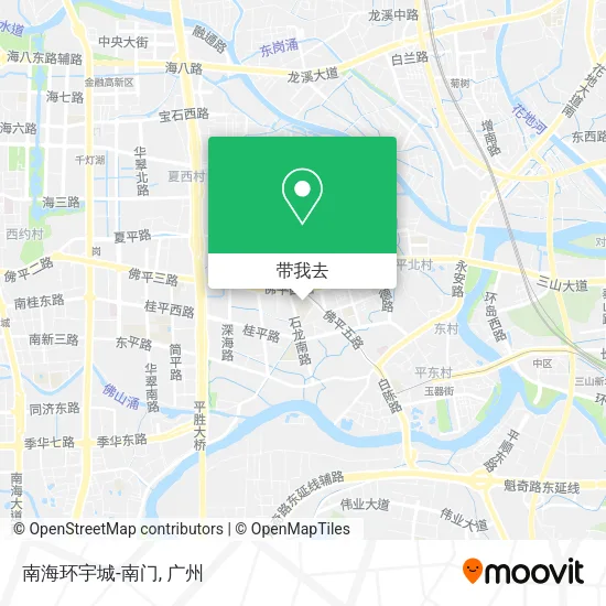 南海环宇城-南门地图