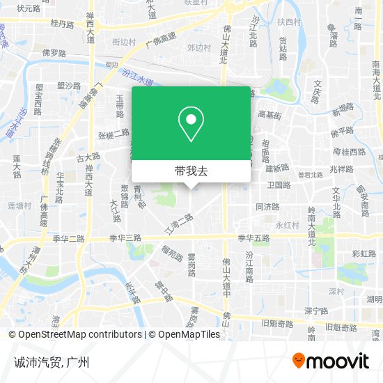 诚沛汽贸地图