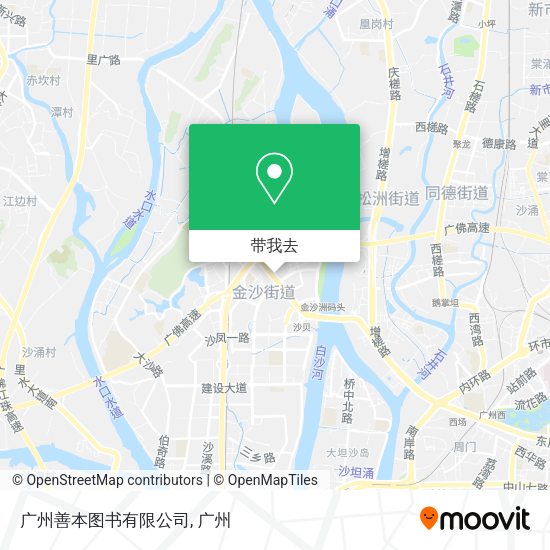 广州善本图书有限公司地图