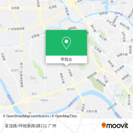 富连路/环桂新路(路口)地图