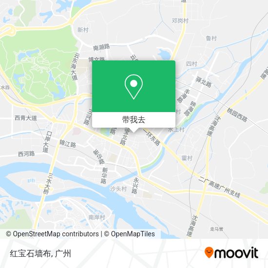 红宝石墙布地图