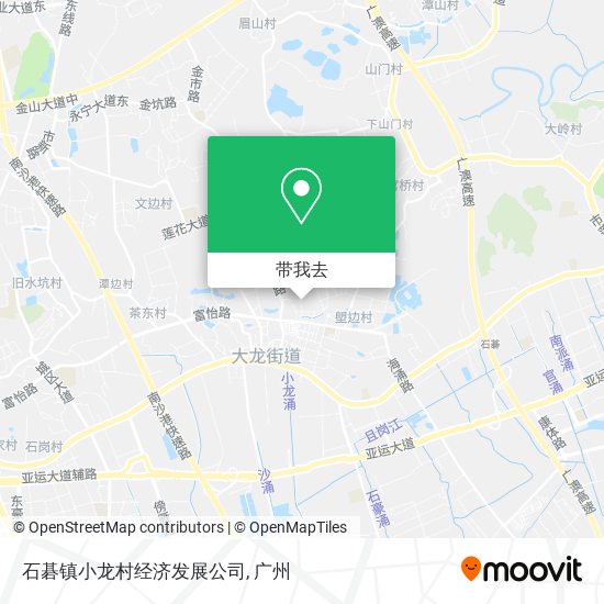 石碁镇小龙村经济发展公司地图
