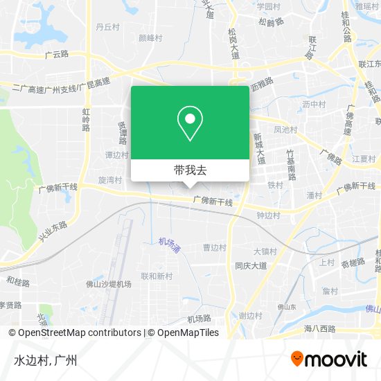 水边村地图