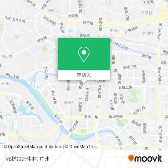 张槎古灶生村地图