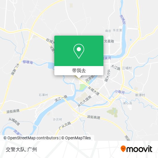 交警大队地图