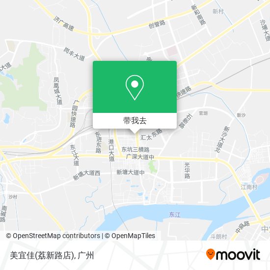 美宜佳(荔新路店)地图