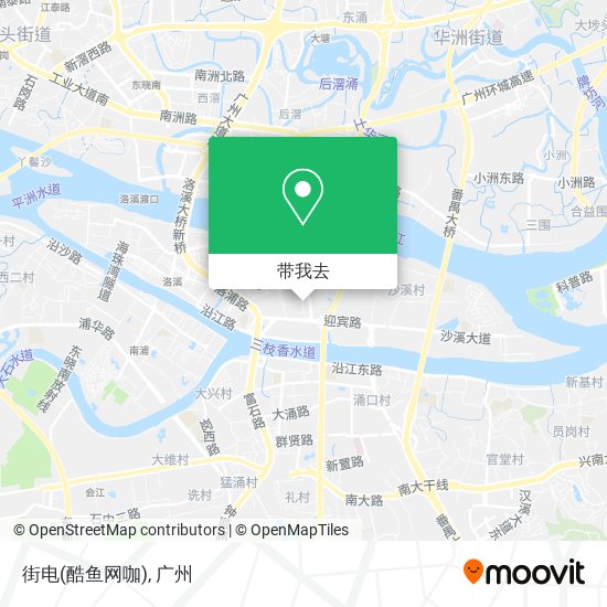 街电(酷鱼网咖)地图