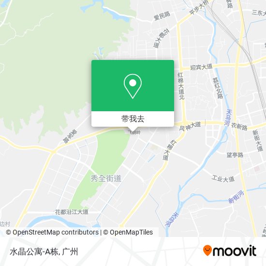 水晶公寓-A栋地图