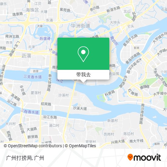 广州打捞局地图
