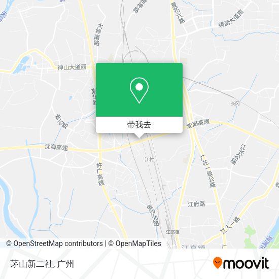 茅山新二社地图