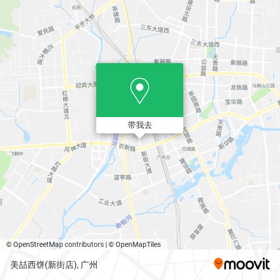 美喆西饼(新街店)地图