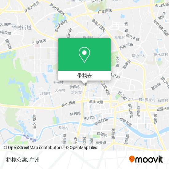桥榄公寓地图
