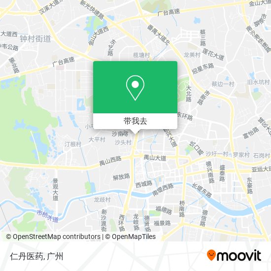 仁丹医药地图