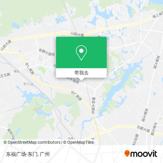 东福广场-东门地图
