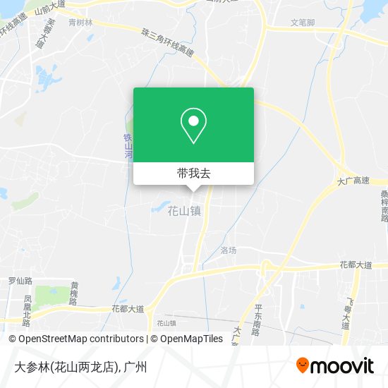 大参林(花山两龙店)地图
