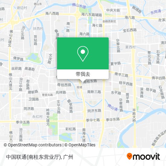 中国联通(南桂东营业厅)地图