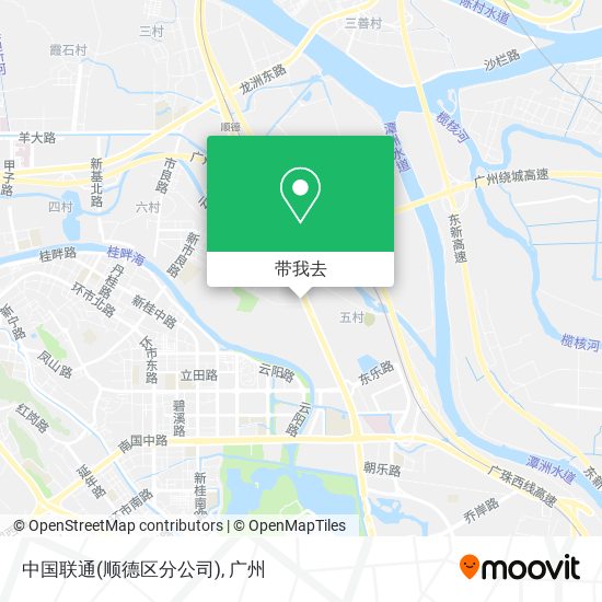 中国联通(顺德区分公司)地图
