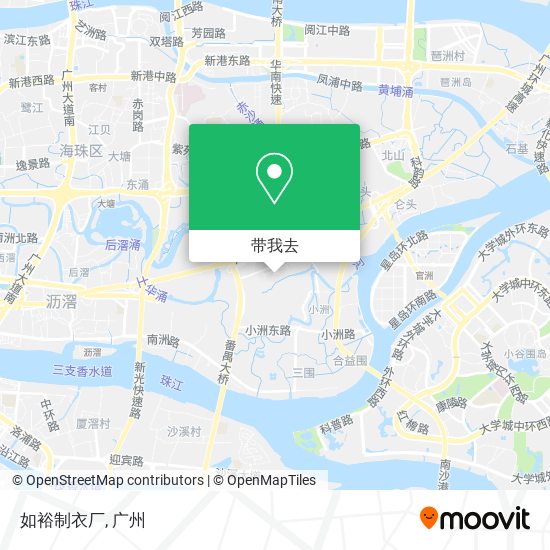 如裕制衣厂地图