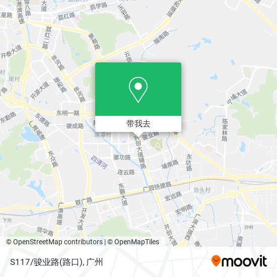 S117/骏业路(路口)地图