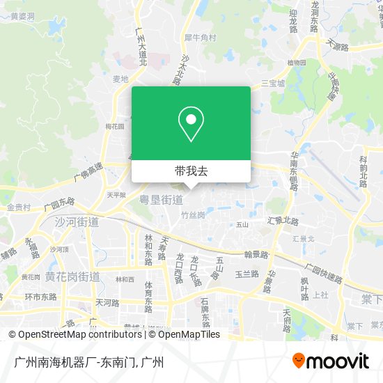 广州南海机器厂-东南门地图