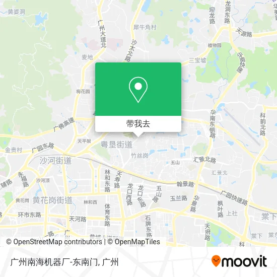 广州南海机器厂-东南门地图