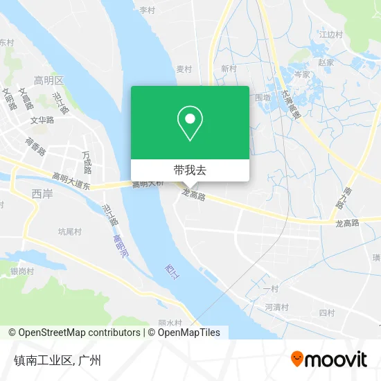 镇南工业区地图