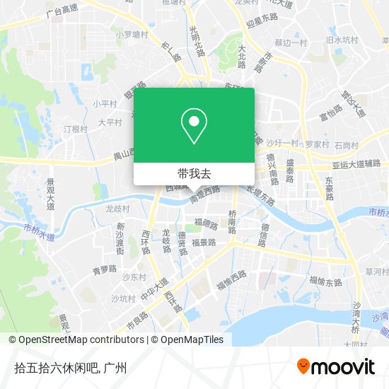 拾五拾六休闲吧地图