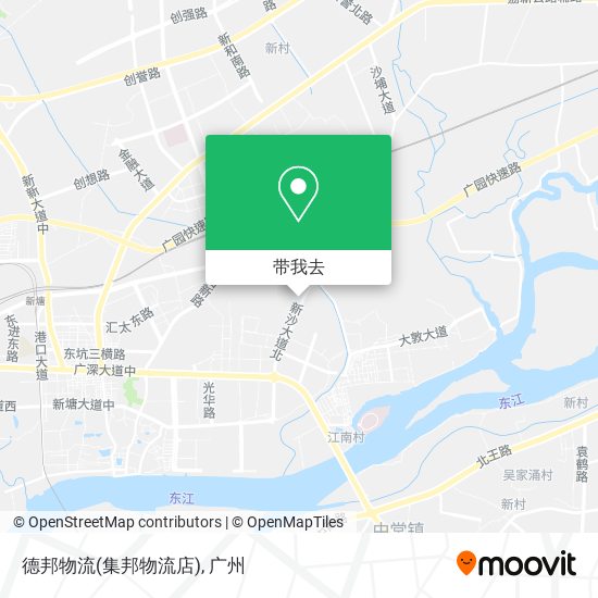 德邦物流(集邦物流店)地图