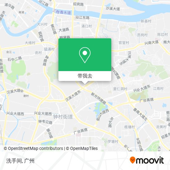 洗手间地图