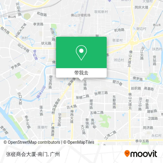 张槎商会大厦-南门地图