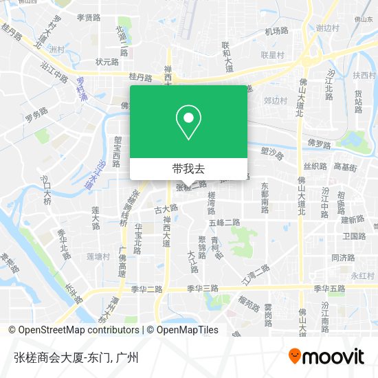 张槎商会大厦-东门地图