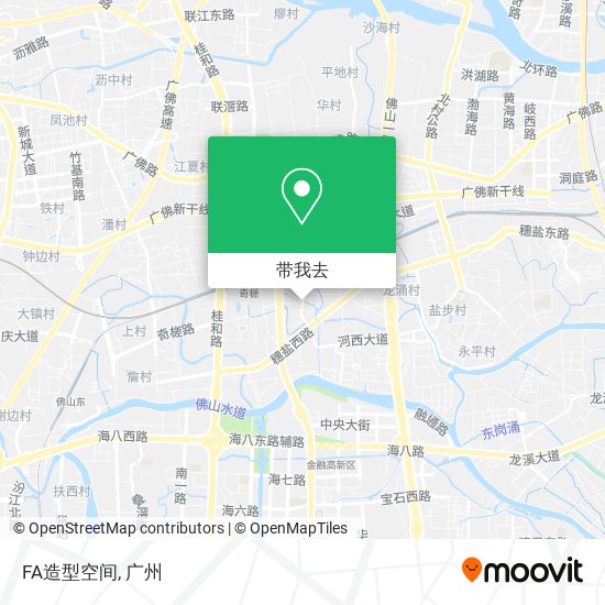 FA造型空间地图