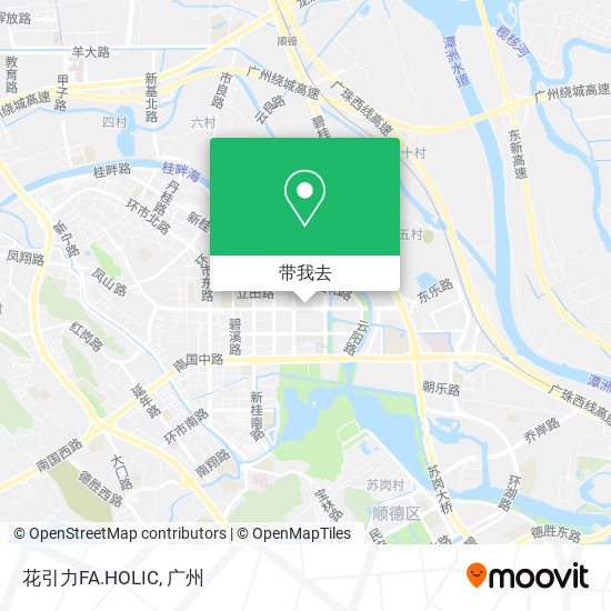 花引力FA.HOLIC地图