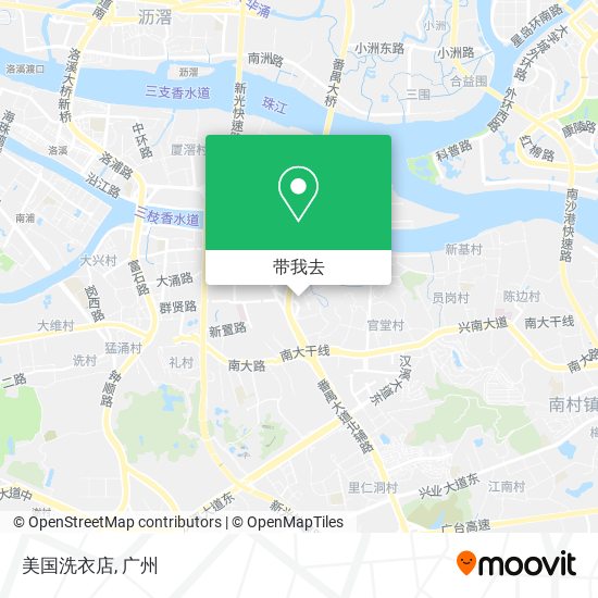 美国洗衣店地图