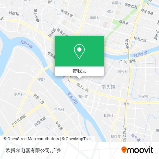 欧搏尔电器有限公司地图