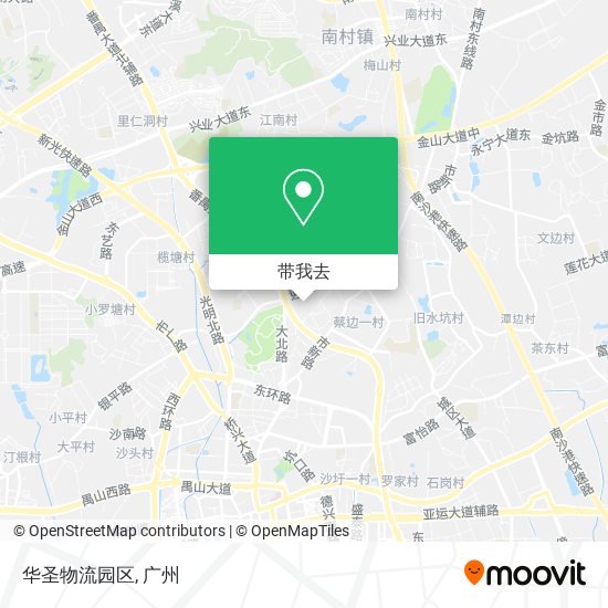 华圣物流园区地图