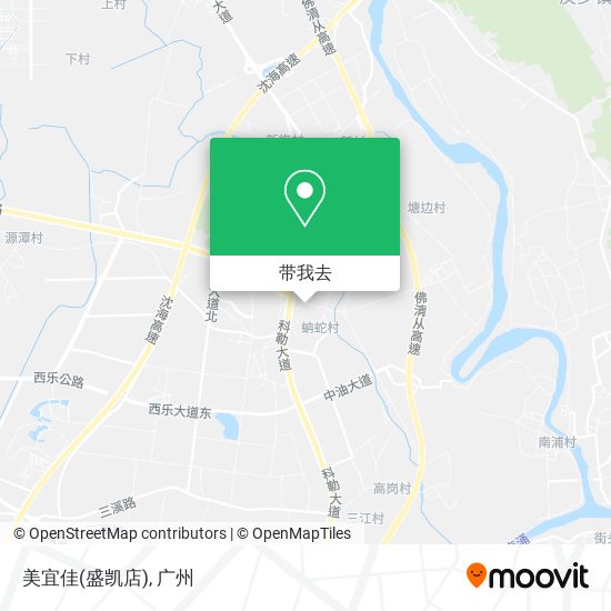 美宜佳(盛凯店)地图